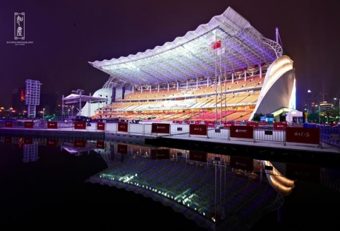 亞運(yùn)之舟—海心沙亞運(yùn)會(huì)開(kāi)、閉幕式的主場(chǎng)館